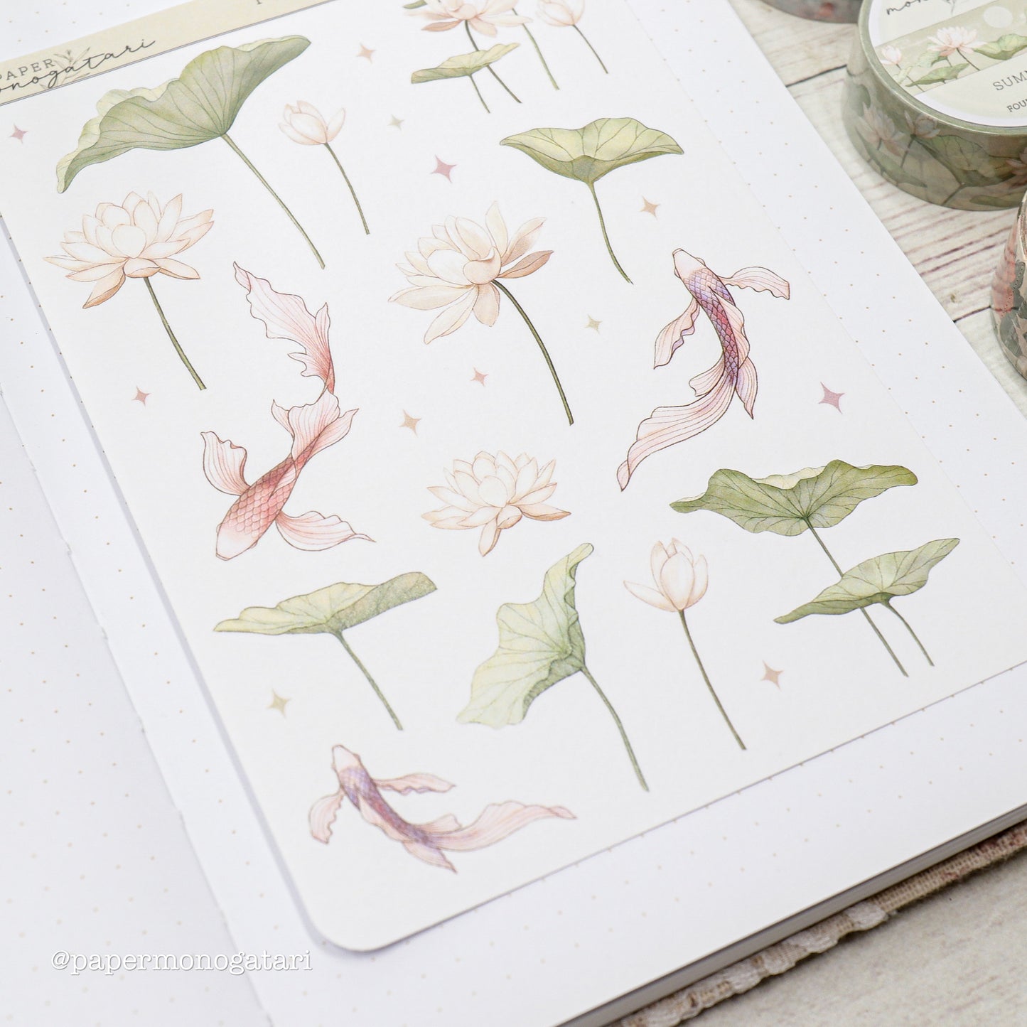 Summer - Four Seasons Sticker Sheet #2