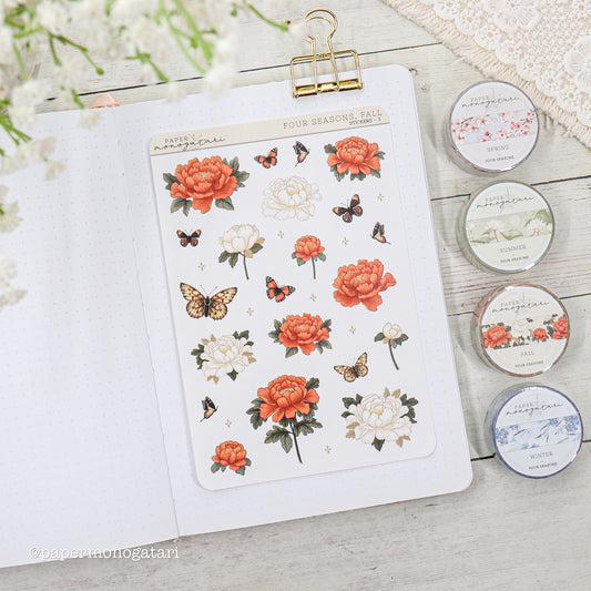 Fall - Four Seasons Sticker Sheet #3