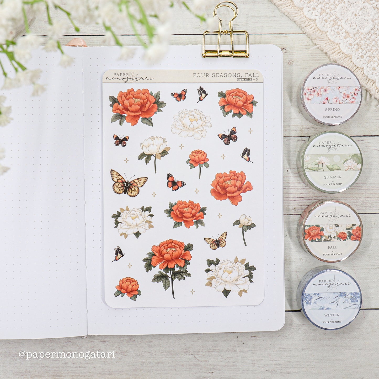 Fall - Four Seasons Sticker Sheet #3