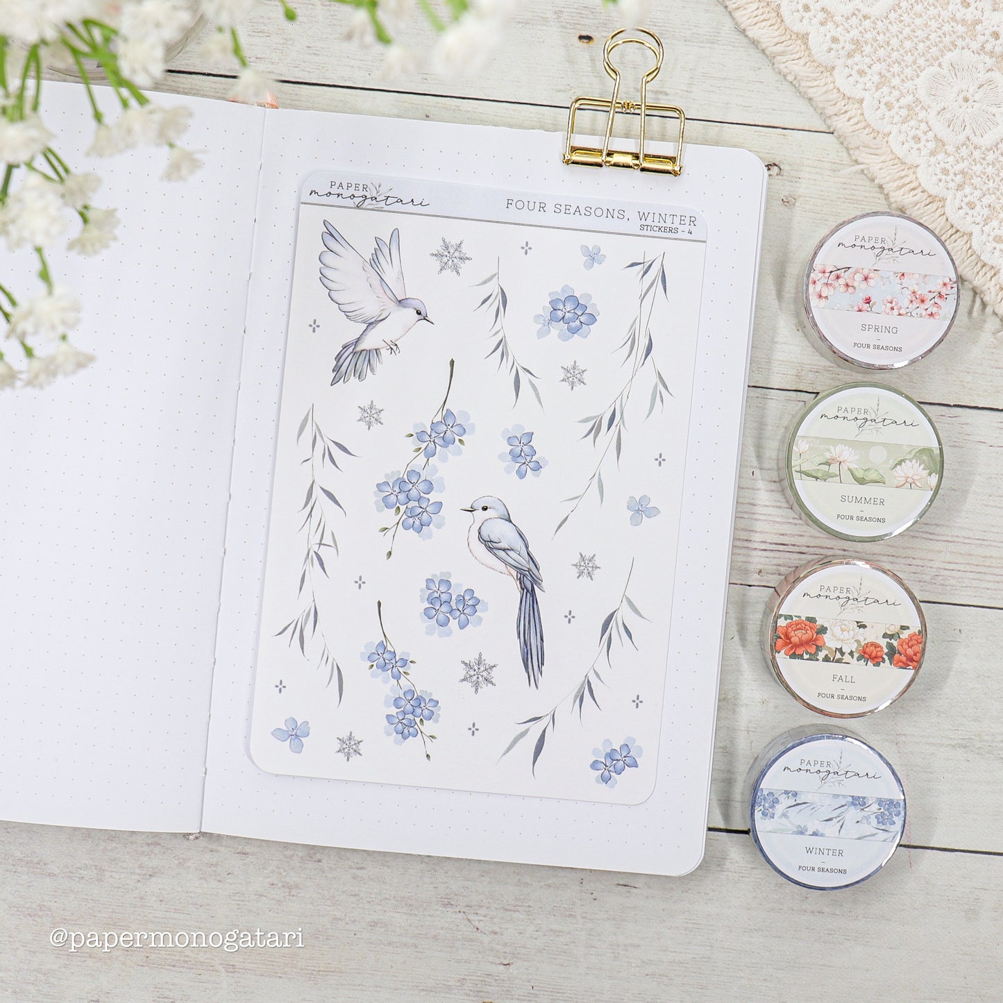 Winter - Four Seasons Sticker Sheet #4