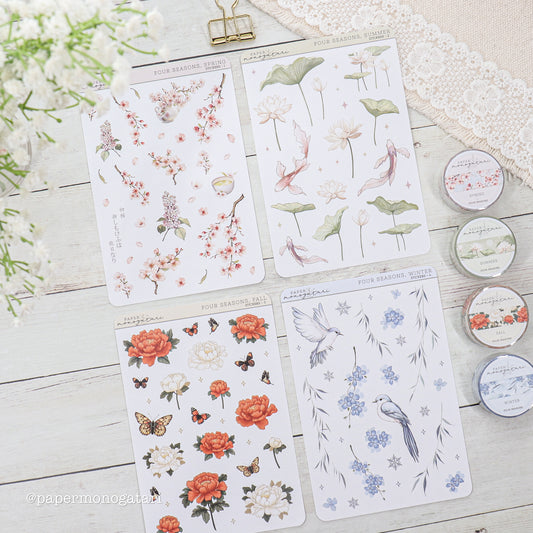 Four Seasons 4 Sticker Bundle