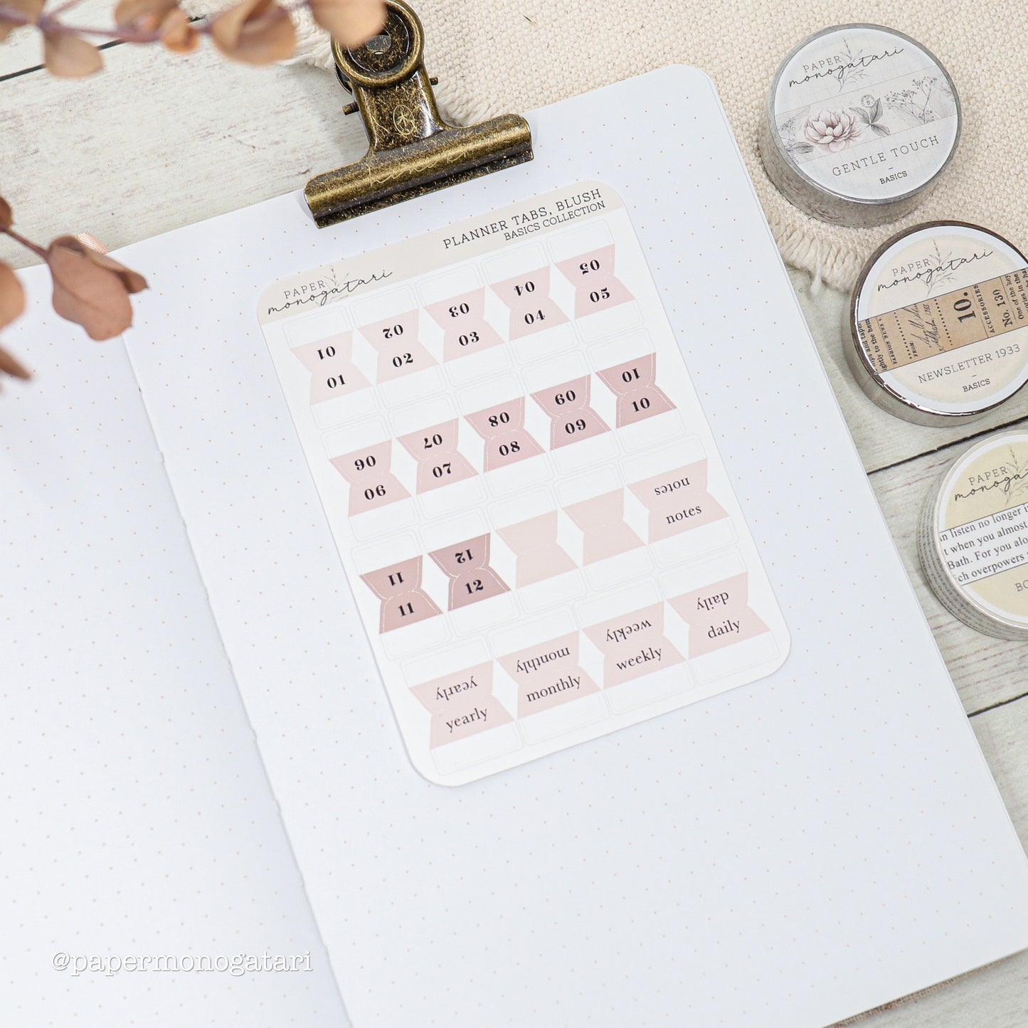 Planner Tab Stickers [New Colors!]