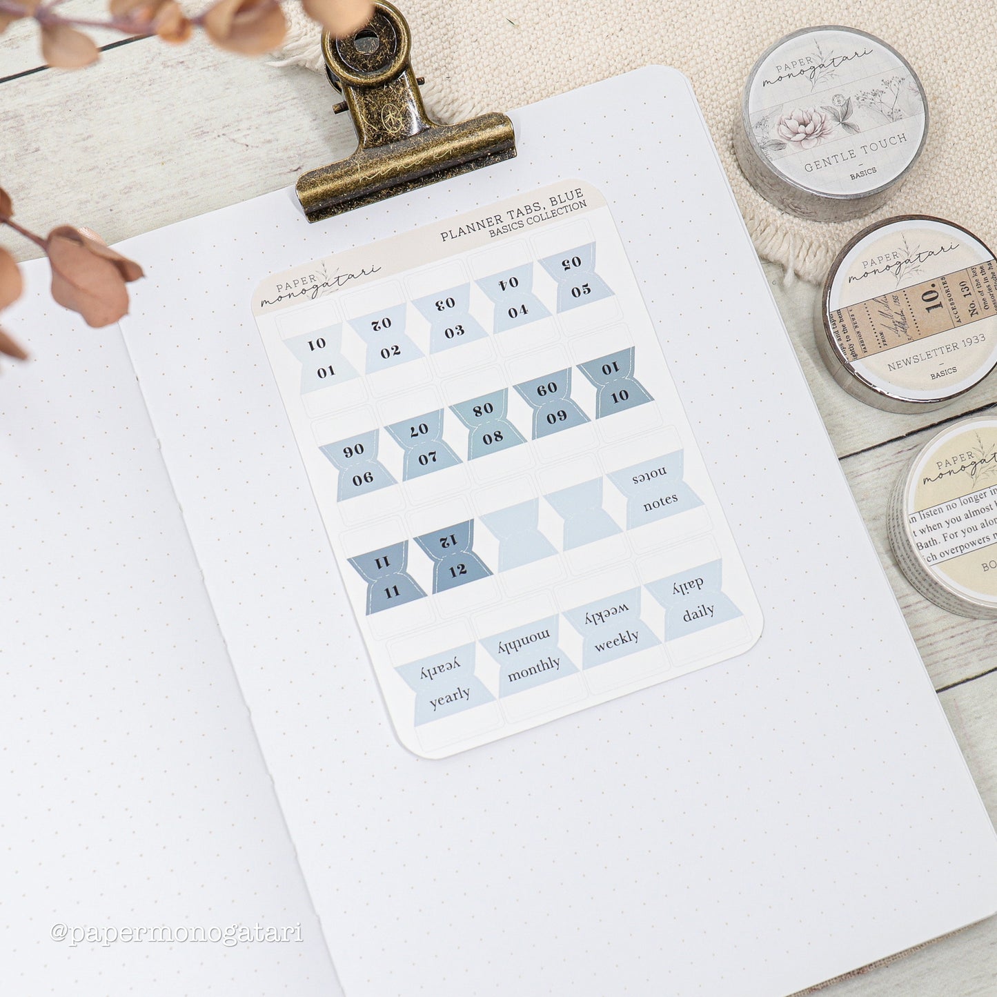 Planner Tab Stickers [New Colors!]
