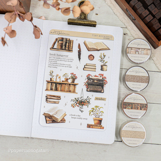 Bookshop Stickers - Tiny Bookshop #1