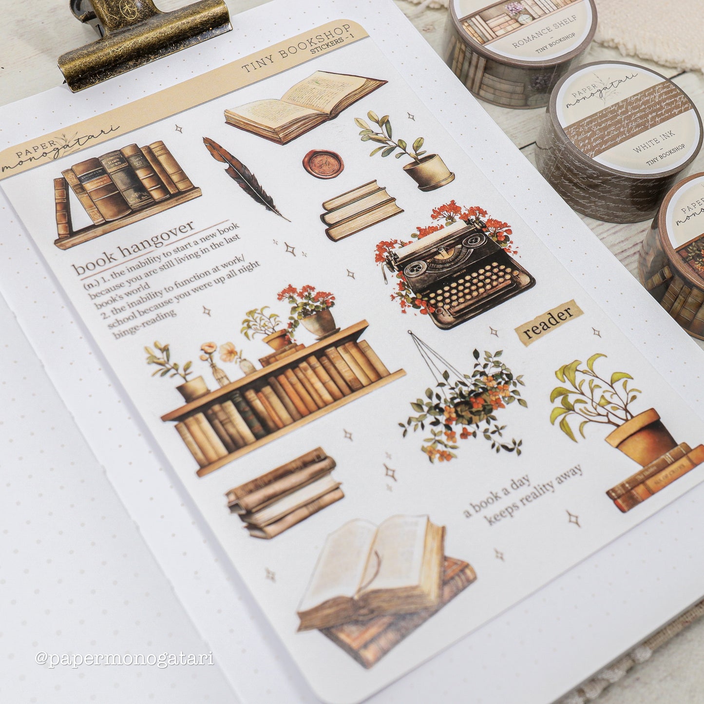 Bookshop Stickers - Tiny Bookshop #1