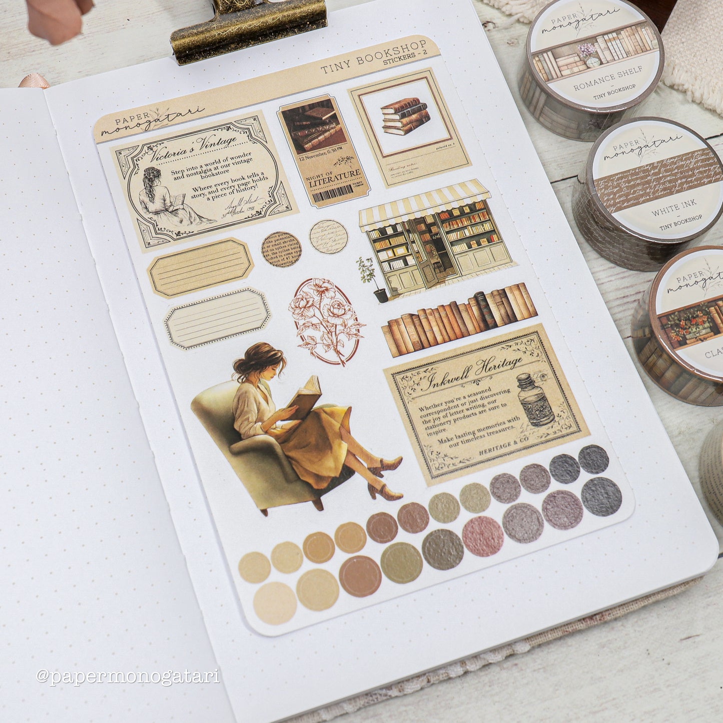 Bookshop Stickers - Tiny Bookshop #2