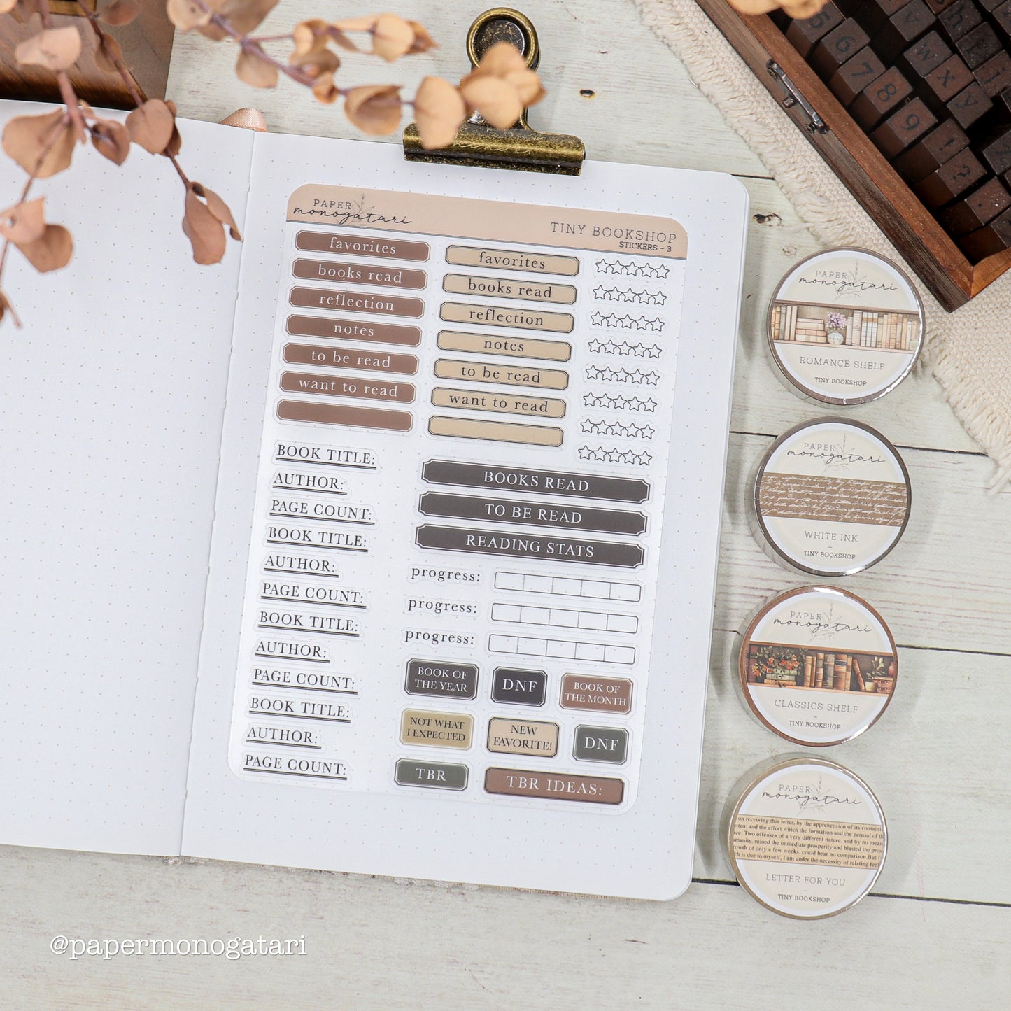 Tiny Bookshop Collection Box [Updated]