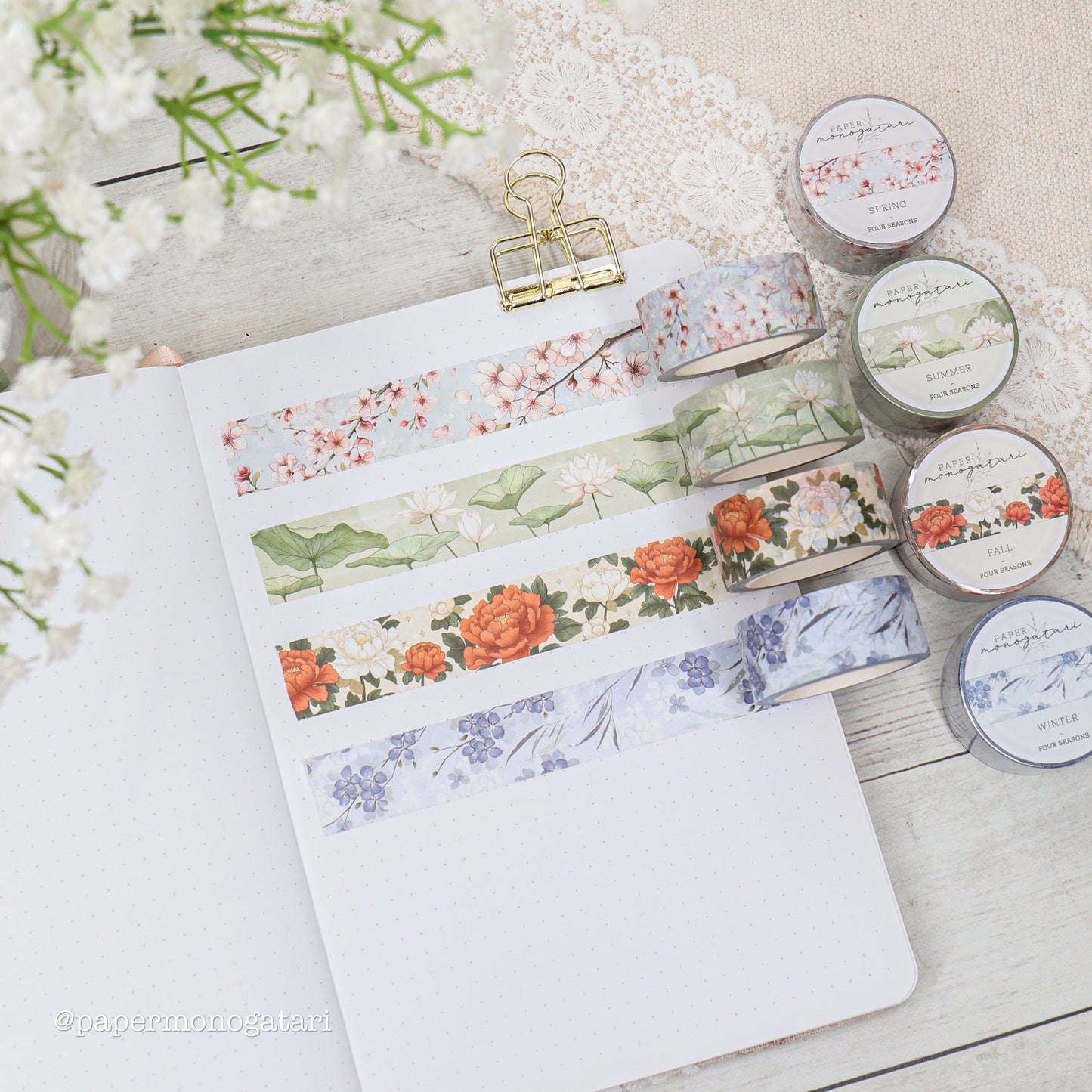 Four Seasons Washi Tape Set