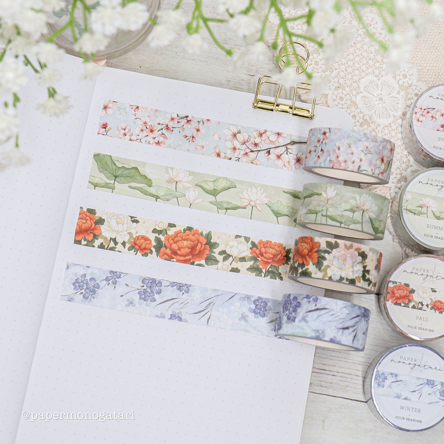 Four Seasons Washi Tape Set