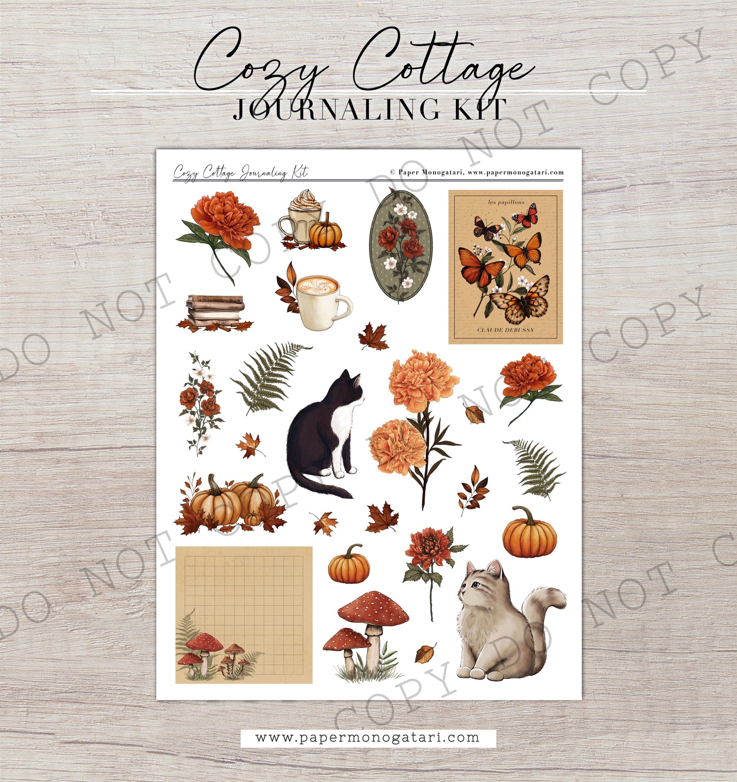 Cozy Cottage | Digital Journaling Kit