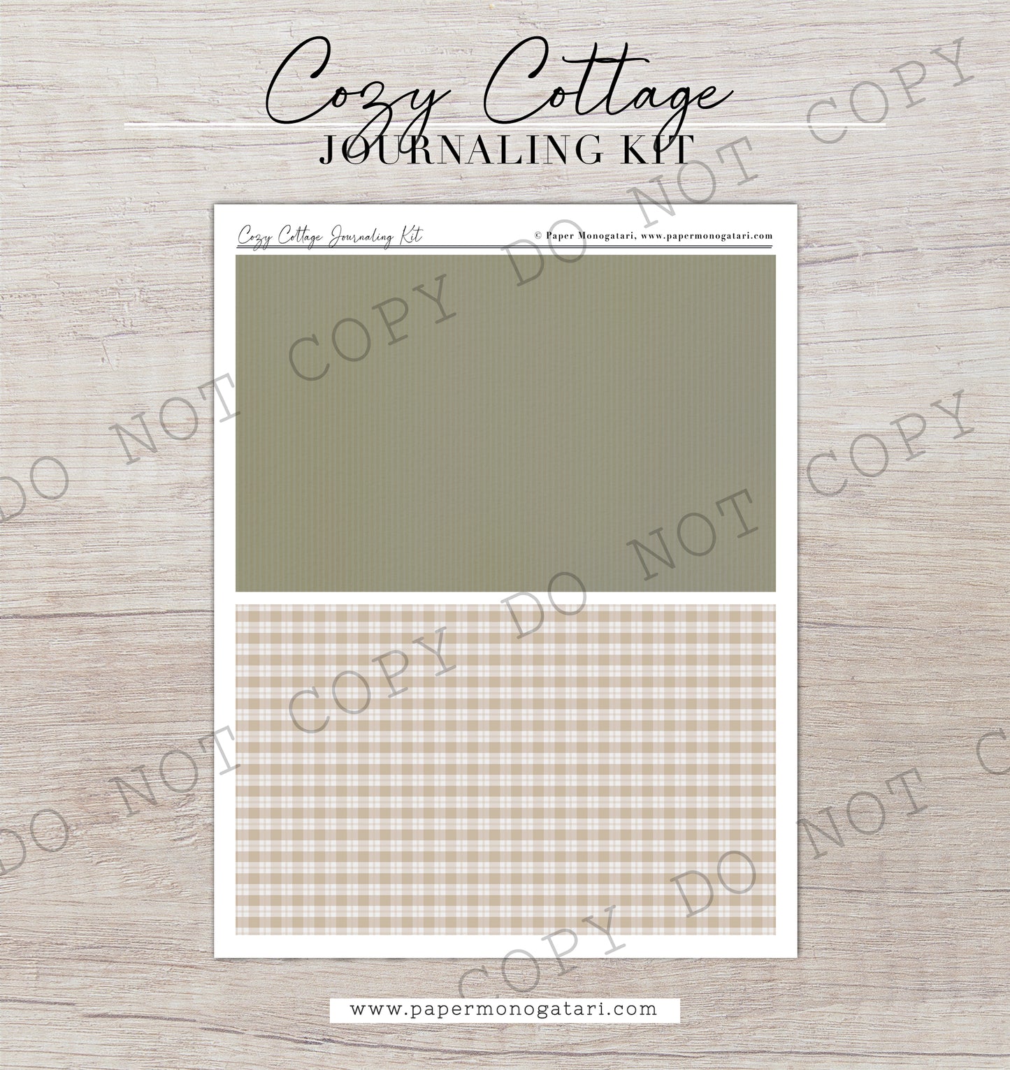 Cozy Cottage | Digital Journaling Kit