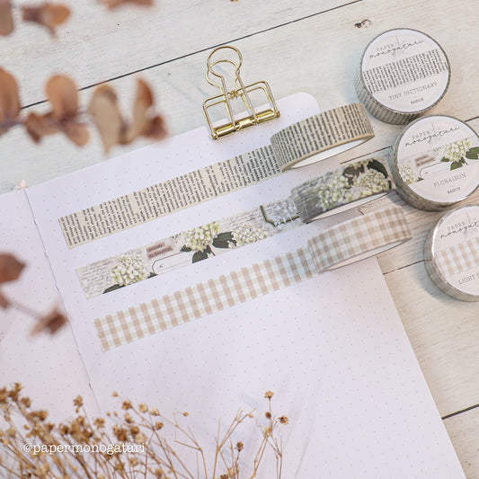 Neutrals No. 4 Washi Tape Set