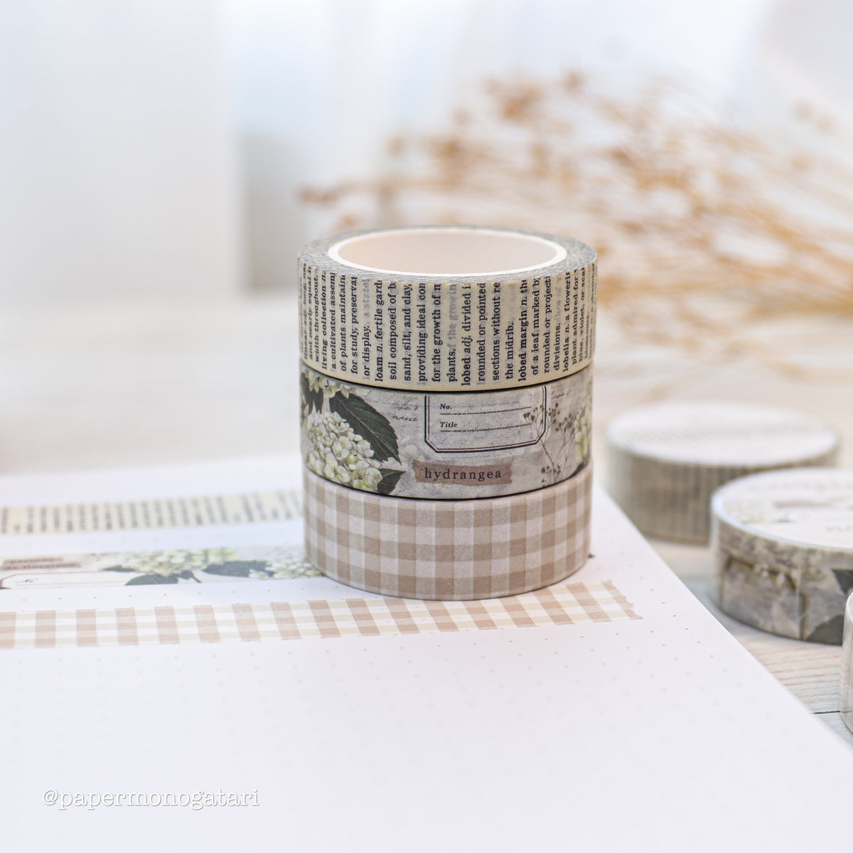 Neutrals No. 4 Washi Tape Set
