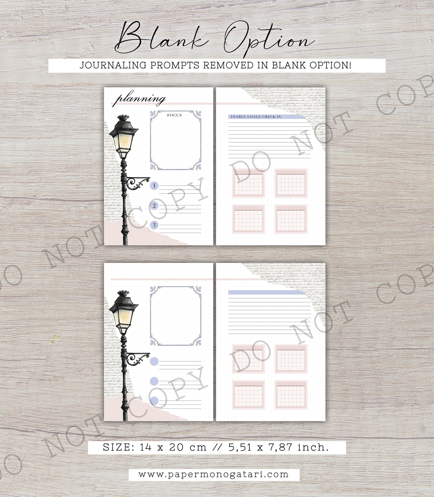 Sunset In Paris | Digital Bullet Journal Theme (Undated: Jun, Jul + Blank)