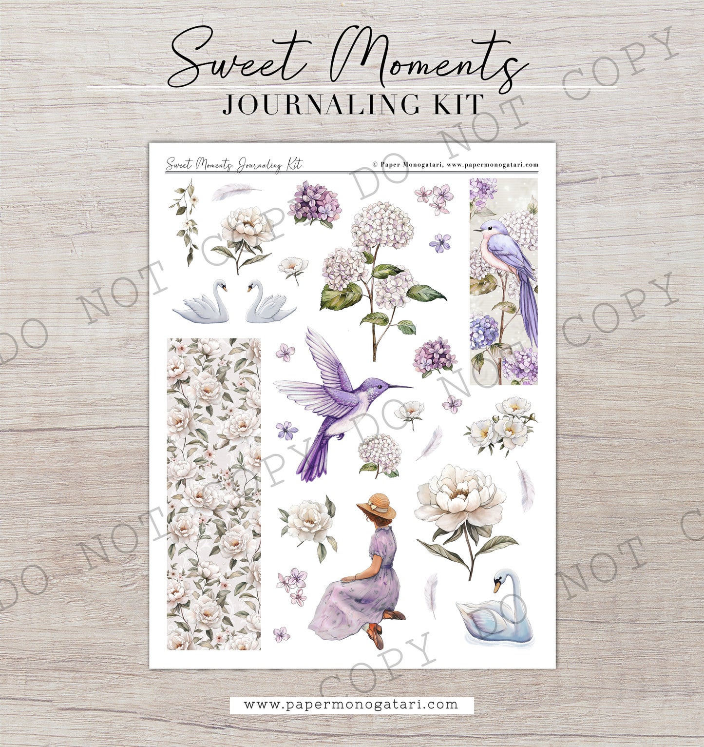 Sweet Moments | Digital Journaling Kit