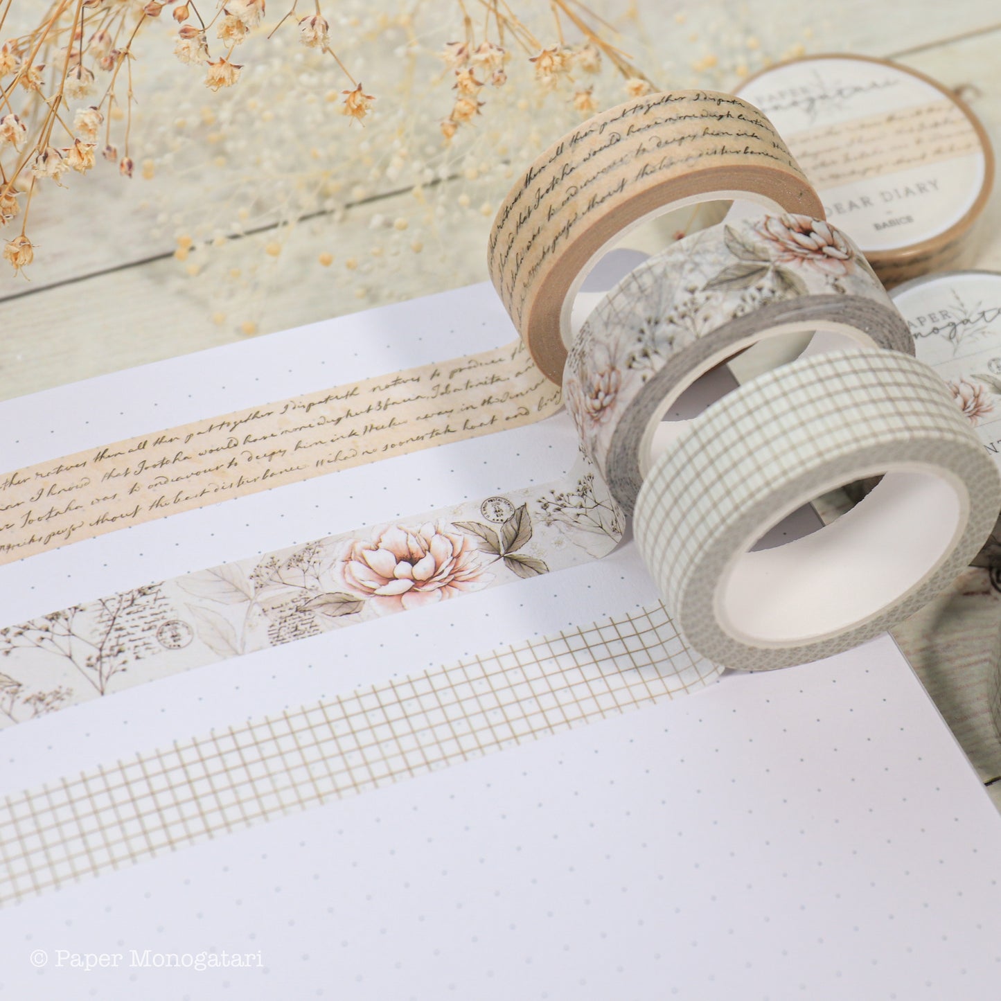 Neutrals No. 1 Washi Tape Set