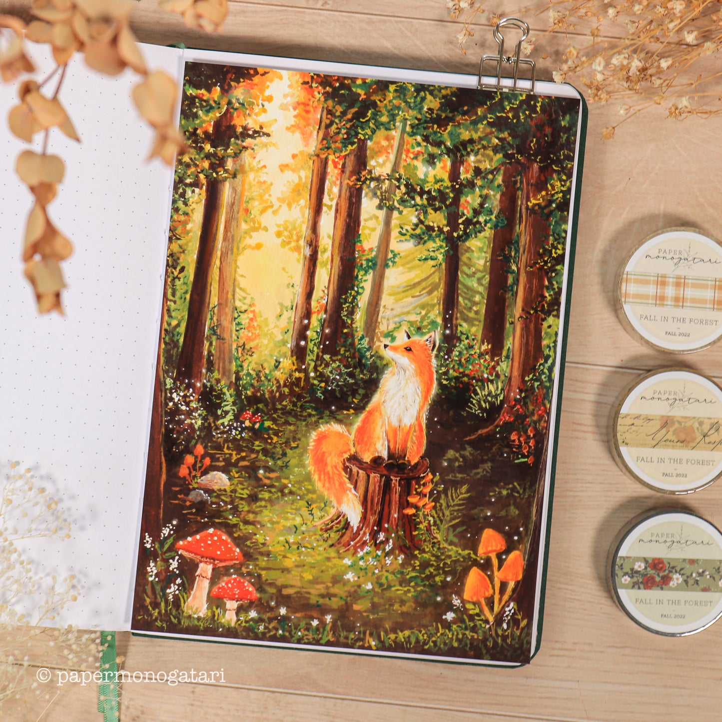 'Fall in the Forest'- Art Print