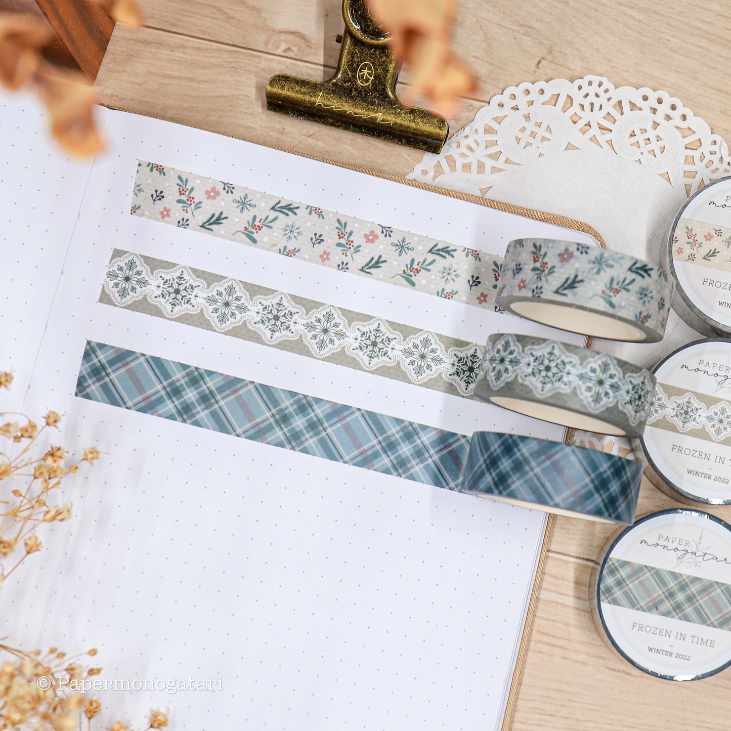 Frozen In Time Washi Tape Set