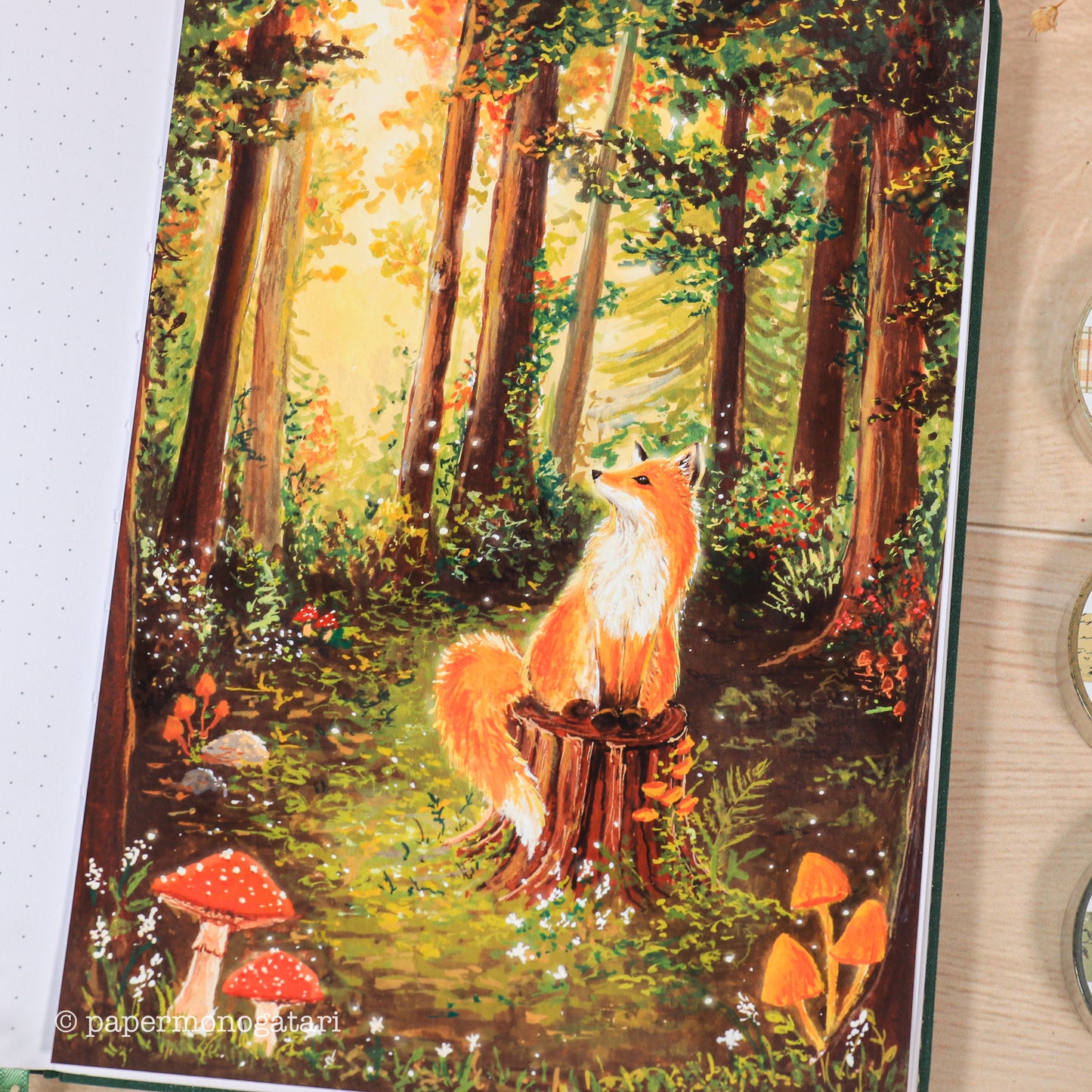 'Fall in the Forest'- Art Print