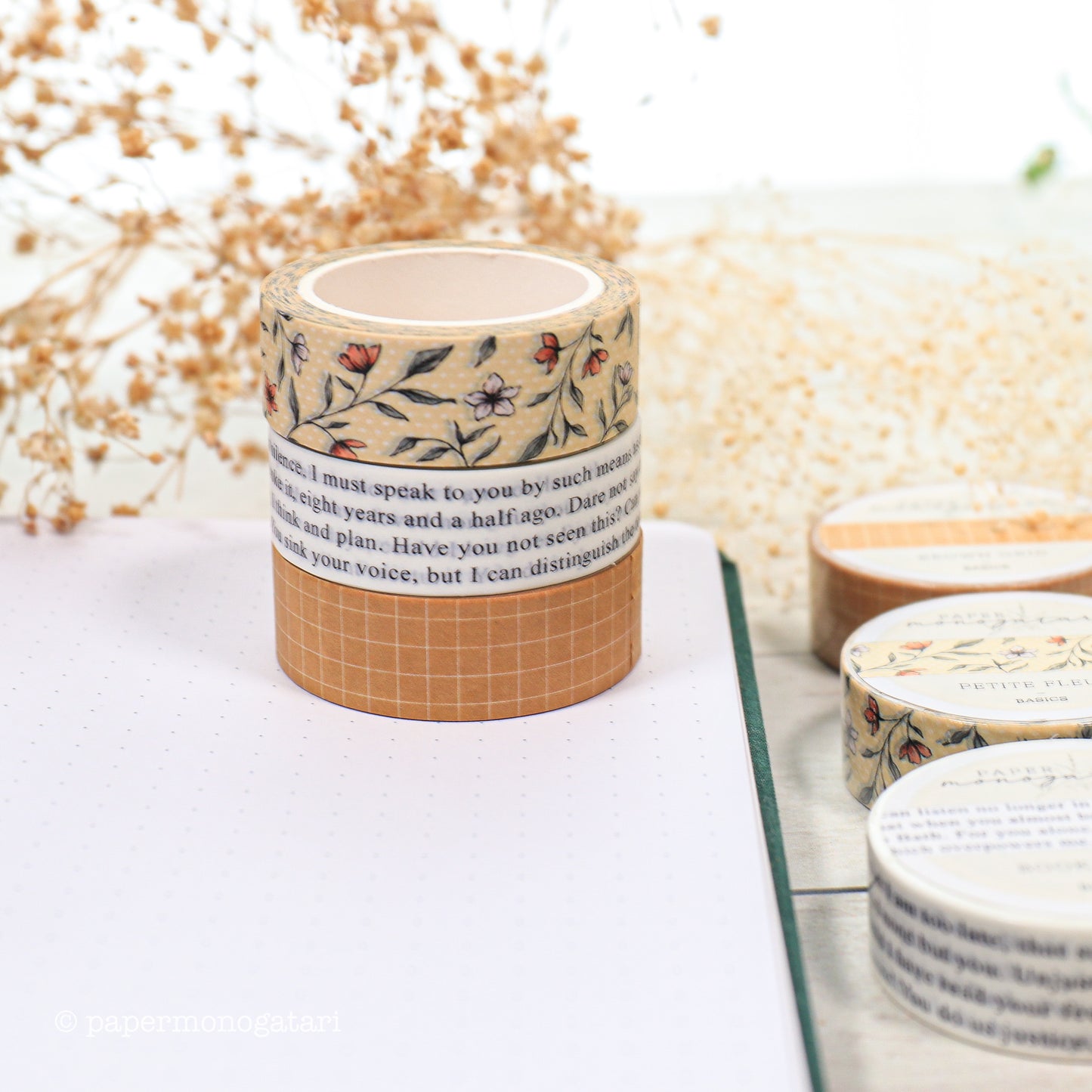 Neutrals No. 2 Washi Tape Set