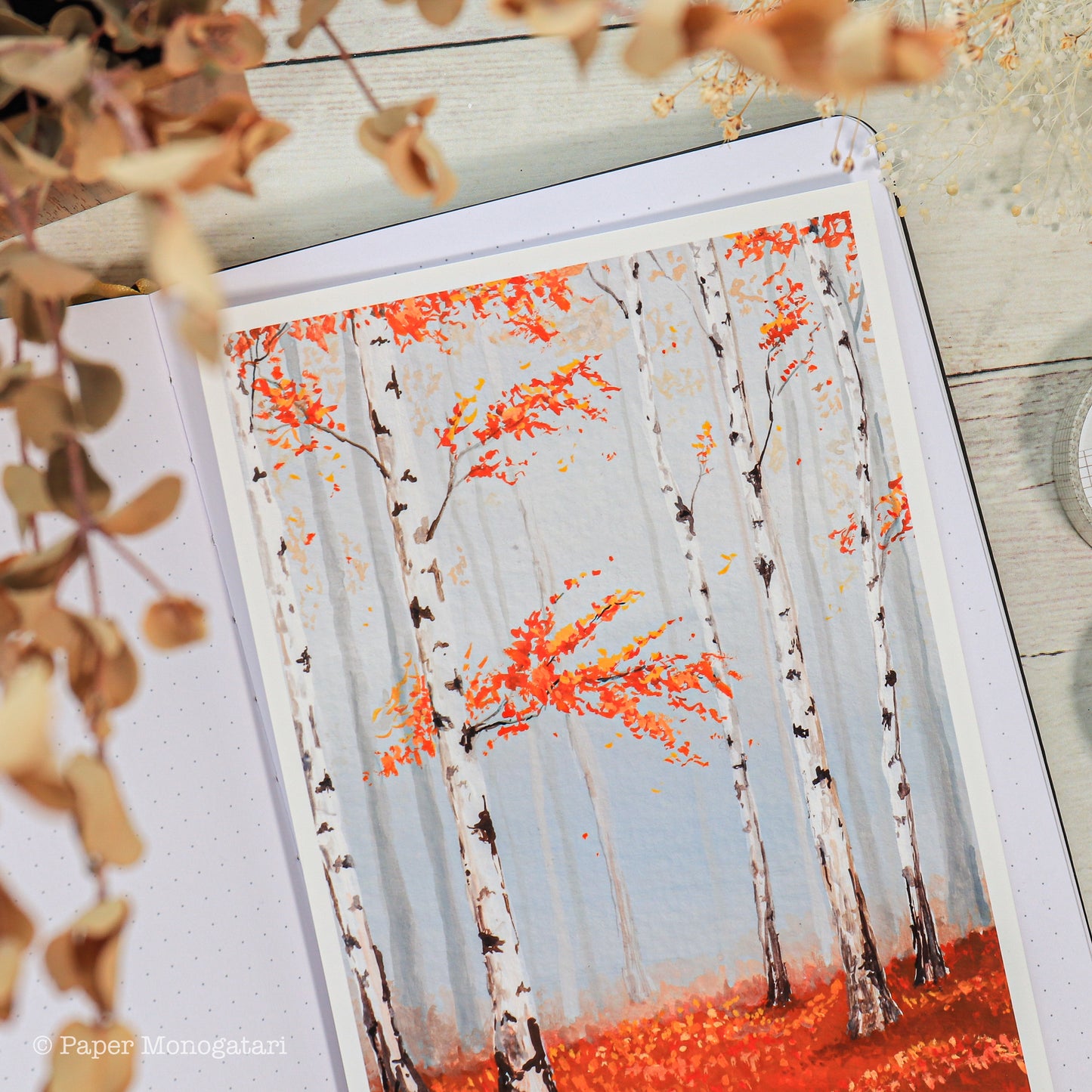 'Autumn Mist'- Art Print